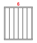 Výpočet kovové mříže na okna