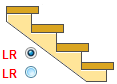 Υπολογισμό των συγκολλημένων μεταλλικές σκάλες με ζιγκ-ζαγκ χορδή τόξου