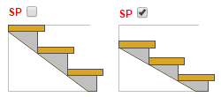 Perhitungan tangga logam dengan rotasi 90 derajat dan bowstring zigzag