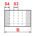 Cálculo de materiais de cobertura de telhado de passo único